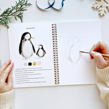 Load image into Gallery viewer, Winter Watercolor Workbook - Emily Lex Studio