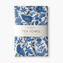 Load image into Gallery viewer, Songbirds Linen Tea Towel - Botanica Paper Co.