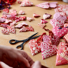 Load image into Gallery viewer, Origami Heart Bunting Kit