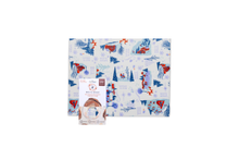 Load image into Gallery viewer, Bees Wrap Beeswax Reusable Bread Wrap - Snow Day