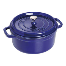 Load image into Gallery viewer, Staub 5.5 Qt Enameled Cast Iron Round Dutch Oven