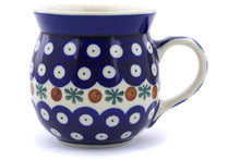 Load image into Gallery viewer, 8 oz Bubble Mug Mosquito Polish Pottery - Ceramika Artystyczna