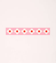 Load image into Gallery viewer, Pink Retro Floral Washi Tape - 15mm