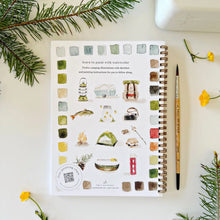 Load image into Gallery viewer, Camping Watercolor Workbook - Emily Lex Studio