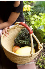 Load image into Gallery viewer, Handwoven Bolga Basket - Dye Free 14"-16"