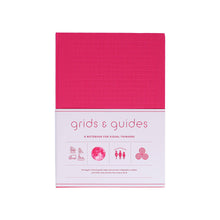 Load image into Gallery viewer, Grids & Guides Pink Notebook