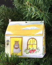 Load image into Gallery viewer, Mouse House Christmas Tree Ornament