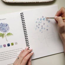 Load image into Gallery viewer, Flowers Watercolor Workbook - Emily Lex Studio