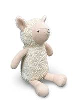 Load image into Gallery viewer, Luna Wooly Lamb Sherpa Knit Stuffed Animal Soft Toy Organic - Viveran