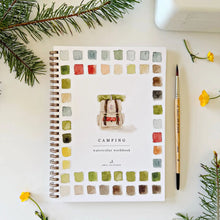 Load image into Gallery viewer, Camping Watercolor Workbook - Emily Lex Studio