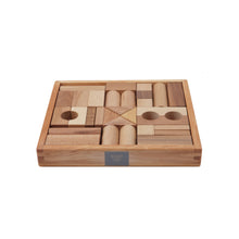 Load image into Gallery viewer, Wooden Blocks In Tray - Natural