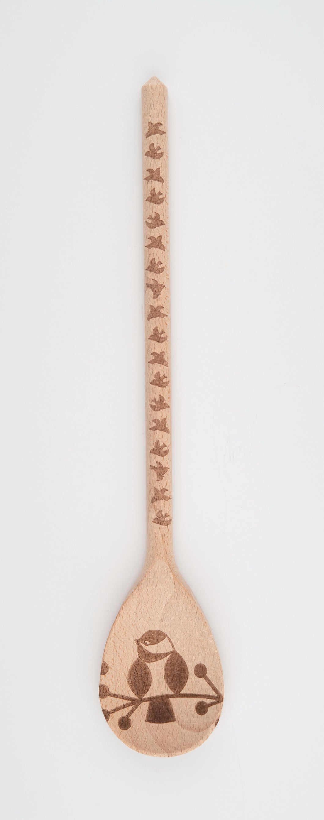 Engraved Wooden Spoon – Bird