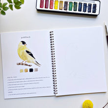 Load image into Gallery viewer, Birds Watercolor Workbook - Emily Lex Studio