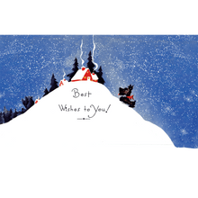 Load image into Gallery viewer, Snowman and Scottie - Boxed Christmas Cards