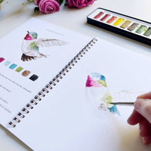 Load image into Gallery viewer, Birds Watercolor Workbook - Emily Lex Studio