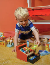 Load image into Gallery viewer, Wooden Toy Cash Register