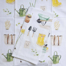Load image into Gallery viewer, Gardening Tea Towel - Emily Lex Studio