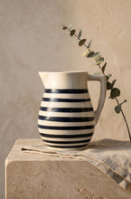 Load image into Gallery viewer, Veranda Black Striped Pitcher