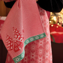 Load image into Gallery viewer, Le Jacquard Francais Hand Towel - Sous les Étoiles - Red
