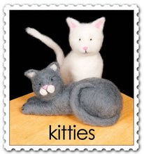 Load image into Gallery viewer, Kitties Needle Felting Kit