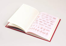 Load image into Gallery viewer, Grids & Guides Red Notebook