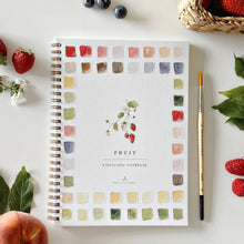 Load image into Gallery viewer, Fruit Watercolor Workbook - Emily Lex Studio