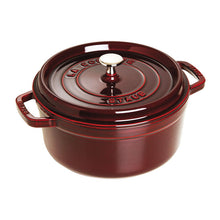 Load image into Gallery viewer, Staub 5.5 Qt Enameled Cast Iron Round Dutch Oven
