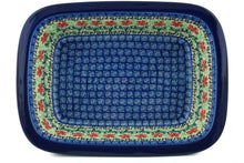 Load image into Gallery viewer, 10" Rectangular Baker - Polish Pottery - Maraschino - Ceramika Artystyczna