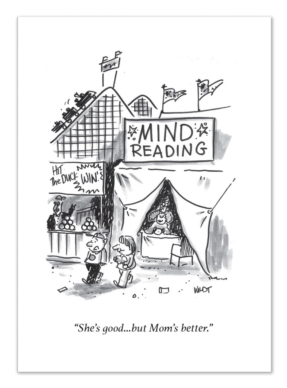 Mind Reading New Yorker Mother's Day Card