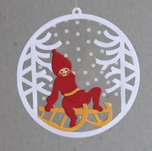 Load image into Gallery viewer, Nisse Playing in the Snow Mobile – Assorted