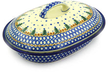 Load image into Gallery viewer, 10" Covered Baker - Polish Pottery - Pocono Pines - Ceramika Artystyczna
