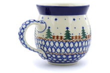 Load image into Gallery viewer, 12 oz Bubble Mug Pocono Pines Polish Pottery - Ceramika Artystyczna