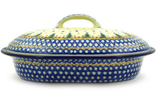 Load image into Gallery viewer, 10" Covered Baker - Polish Pottery - Pocono Pines - Ceramika Artystyczna