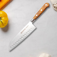 Load image into Gallery viewer, 7 inch Scalloped Santoku Knife- 32 Dumas