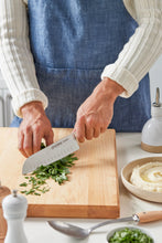 Load image into Gallery viewer, 7 inch Scalloped Santoku Knife- 32 Dumas
