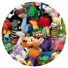 Load image into Gallery viewer, Forest, Farm, and Home Organic Cotton Finger Puppet