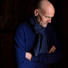 Load image into Gallery viewer, Viiru Scarf, Black-Blue- Lapuan Kankurit