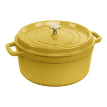 Load image into Gallery viewer, Staub 5.5 Qt Enameled Cast Iron Round Dutch Oven