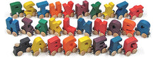Load image into Gallery viewer, NameTrains - Alphabet Trains: A-M