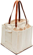 Load image into Gallery viewer, Natural Canvas Market Tote