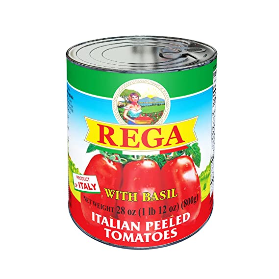 Rega Italian Peeled Tomatoes with Basil