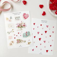 Load image into Gallery viewer, Valentine Sticker Sheets - Emily Lex Studio