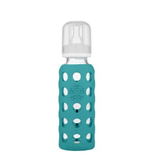 Load image into Gallery viewer, Glass Baby Bottle with Silicone Sleeve - 9oz