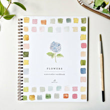 Load image into Gallery viewer, Flowers Watercolor Workbook - Emily Lex Studio