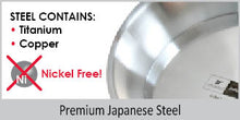 Load image into Gallery viewer, Chantal 3.5 Qt Induction 21 Nickel-Free Steel Saucepan with Lid