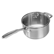 Load image into Gallery viewer, Chantal 3.5 Qt Induction 21 Nickel-Free Steel Saucepan with Lid