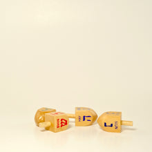 Load image into Gallery viewer, Wooden Dreidel