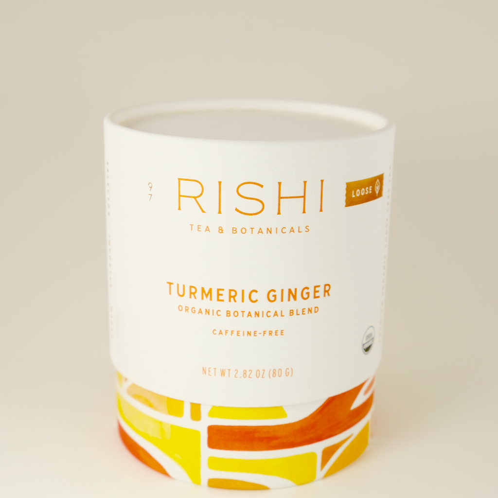 Rishi Tea Turmeric Ginger - Loose Leaf Box
