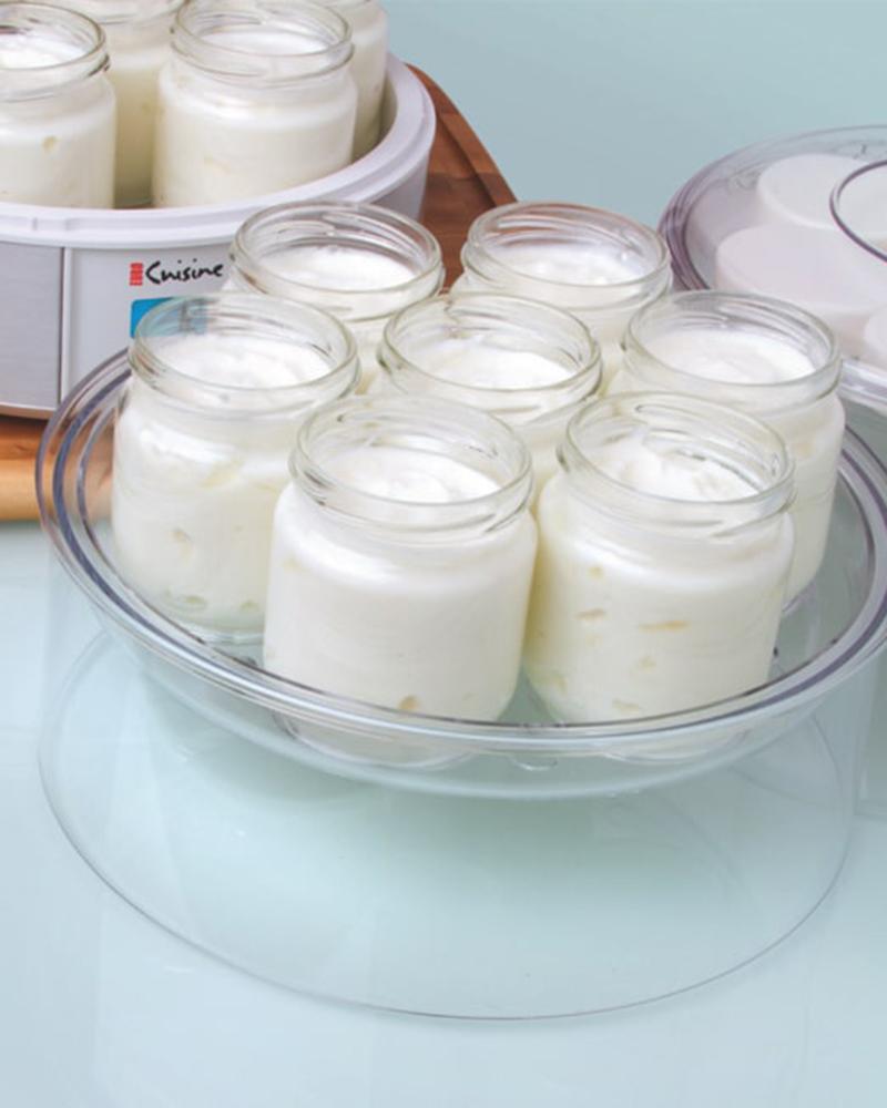 Euro Cuisine Glass Yogurt Jars, Set of 8
