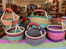 Load image into Gallery viewer, Small Bolga  Basket, assorted colors